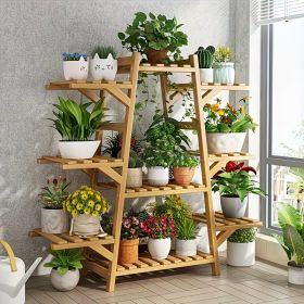 Multi-Tier Plant Stand for Indoor Outdoor Plants, Freestanding Metal Flower Pot Shelf, Modern Plant Rack for Balcony, Living Room