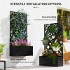 Garden Bed, Galvanized Planter, Tomato Cage