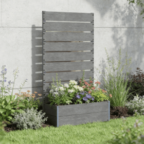 Raised Garden Bed with Trellis (title: default title)